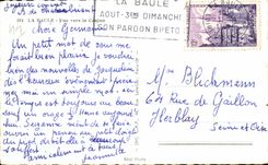 CPA La Baule visto hacia el casino