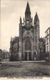 CPA Guerande Facade Collegiale St Aubin