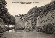 CPA Guerande Remparts Tour de l Abreuvolr