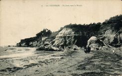 CPA Bernerie Rocks towards Ricais