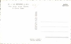 CPSM Bernerie Seen from a Cave has Creve Heart