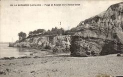 CPA Bernerie Beach and Falaise towards Gray Rock