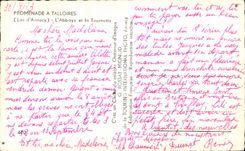 CPSM Promenade has Talloires Abbey and Tourenette