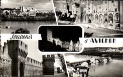 CPSM Souvenis Avignon