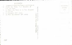 CPSM Souvenis Avignon