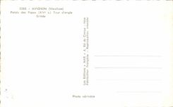 Paladar de CPSM Avignon de la entrada del Angulo de papas Turn