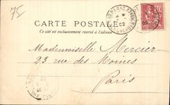 CPA Church Saint Laurent Paris