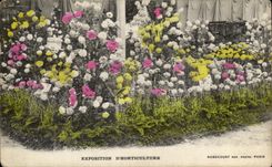CPA Exposition D Horticulture Paris fleurs