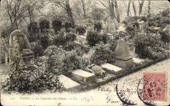 CPA Paris Cimeliere of the Dogs