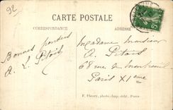 Panorama de CPA de Bellevue Meudon