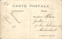 Madera de CPA de la charca de Meudon de Trivaux