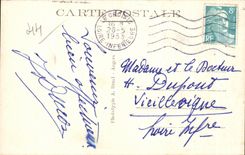 CPA Croisic Breaking Them of the Great Dimension