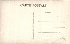 CPA Croisic Notre Dame de Pitie with the northern gate of church