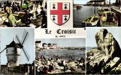 CPA Croisic Windmill Mill