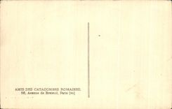 CPA Rome Catacombe Des Pierre et Marcellin La Vierge et les Mages