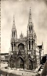 CPSM Rouen frontage of I Church Saint Ouen face off St Ouen Church