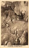 CPA Les Pyrenees les Grottes De Betharram la Descente dons les Grottes Inferieures