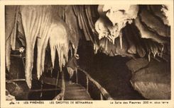 CPA Les Pyrenees Les Grottes De Betharram La Salie des Pieuvres 200m sous terre