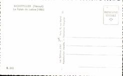 CPSM Montpellier Le Palais Justice 