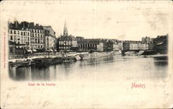CPA Nantes Quay of the purse