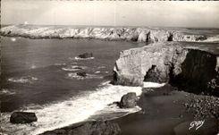 CPA Presqu lle de Quiberon Arche de Port blanc et Pointe de I Observatoire