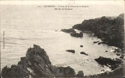 CPA Quiberon L Anse de la Pointe de la Batterie