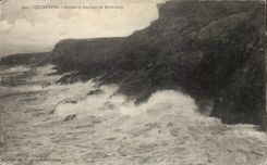 CPA Quiberon Grotte et Rochers de Kerniscop
