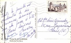 CPSM Presqu ile de Quiberon Arche de Port Bara