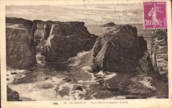 CPA Quiberon Port Bara a Maree Haute