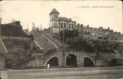 CPA Nantes Staircase of Sainte Anne