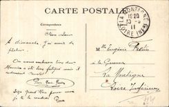 CPA Nantes Church Cross