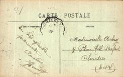 CPA Sainte Anne Interior Auray of the Basilica Maltre Furnace bridge Sculpture of Falguiere Organ