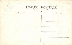 CPA Between Anne and Auray Mausoleum containing the royalist bones of soldiers master keys by the weapons