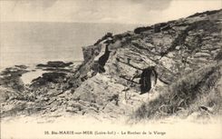 CPA Sainte Marie sur Mer Rocher de la Vierge