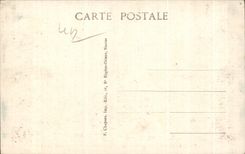 La Chapelle del oceano de Brevin del santo de CPA del sacador en los pinos