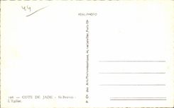 El santo Brevin de CPA dimensiona la iglesia del jade