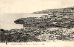 CPA Pornic La Plage des Sablons Le Rochers