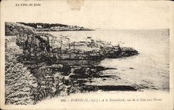 CPA Pornic A la Noeveillard vue de la Cote vers Pornic