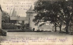 CPA Pornic Le Chateau et la Terrasse