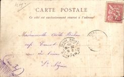 CPA Pornic Le Chateau et la Terrasse