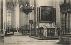 CPA Nantes Chathedrale Tomb of the Dukes of Brittany
