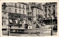 CPA Nantes monumental Fountain of the Royal Place