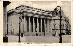 CPA Nantes Places Graslin Grand Theater
