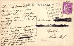 CPA Ancien Nantes the Lake of the Botanical garden about 1865 has ganche Eglise Clement saint without his bell-tower scheve in 1874