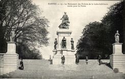 CPA Nantes the Monument of the Children of the Lower Loire