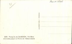 CPA Quiberon Port Presquile Hand-barrow of and the Dimension