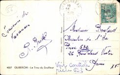 CPA Quiberon the Hole of Souffieur