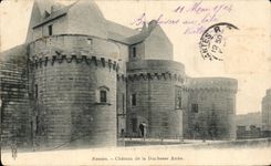 CPA Nantes Castle of the Duchess Anne