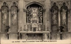 CPA Nantes Church Saint Simillen Furnace bridge Our Lady of Mercy