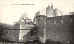 CPA Nantes the Northern Castle Frontage